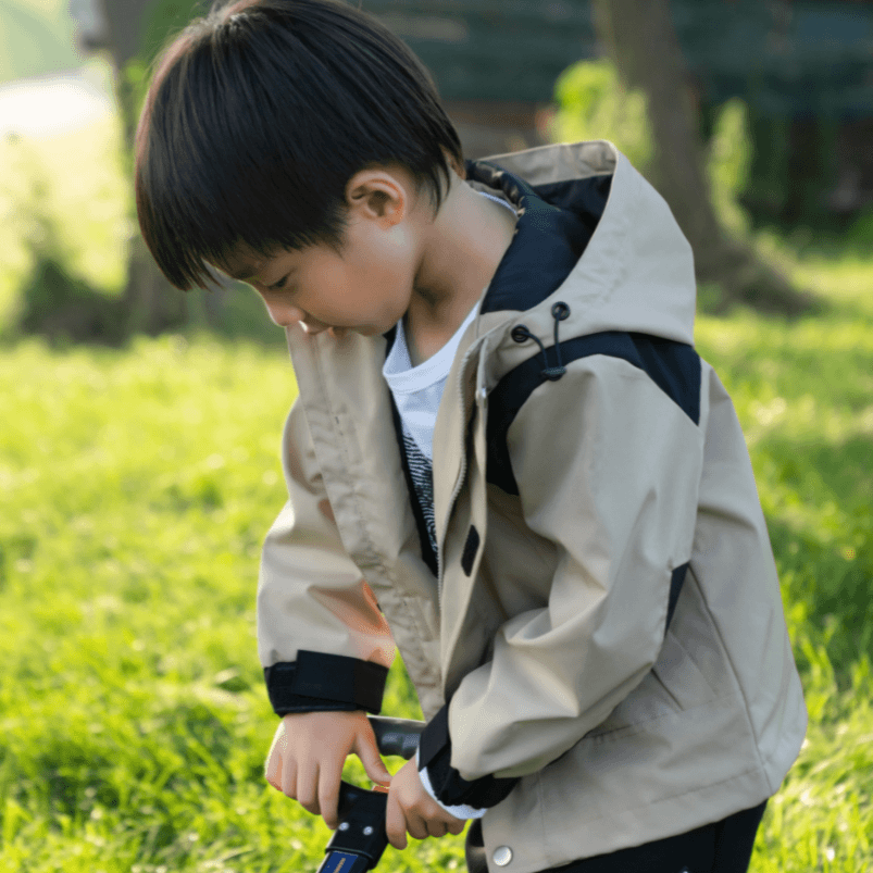 【三防】2023童装男经典连帽冲锋衣一等品潮款挺阔有型30526