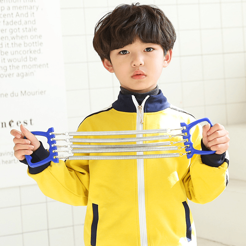 【现货批发】儿童弹簧拉力器扩胸臂力器小学生体育课运动健身器材