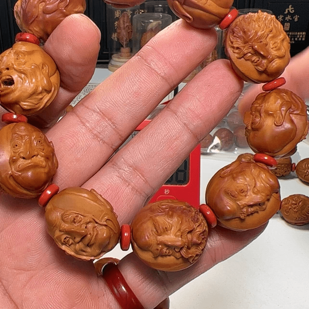 【闪购商品】十八罗汉核雕A****发