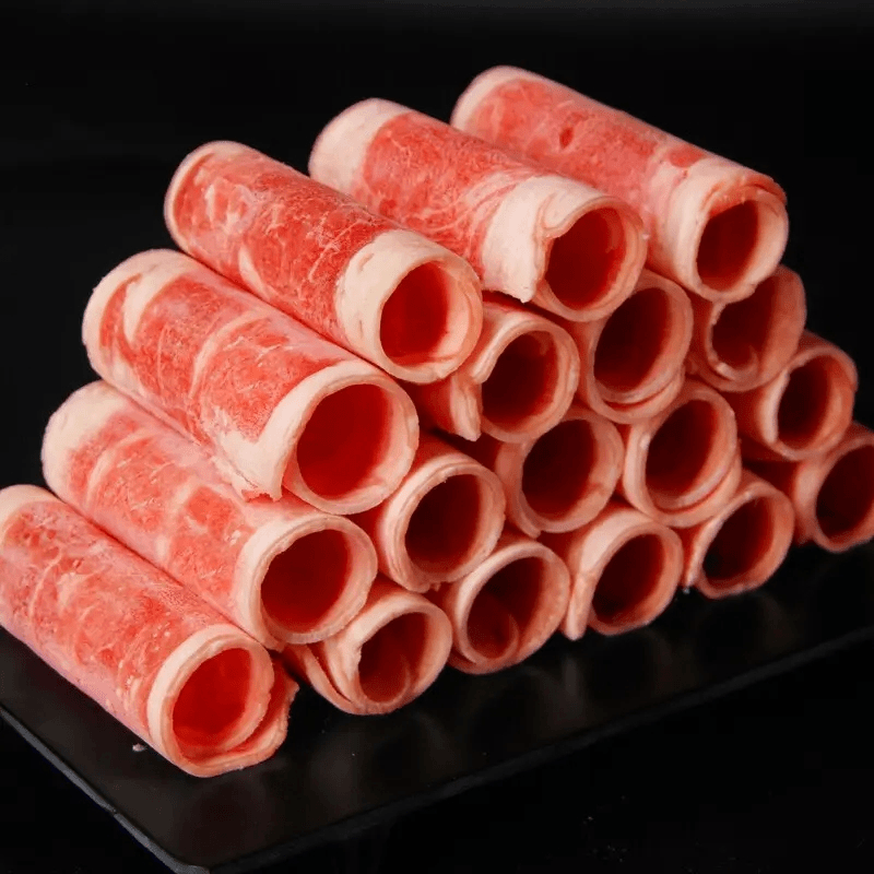 新疆 褐牛 纯牛肉卷  300克/盒  5盒起拍