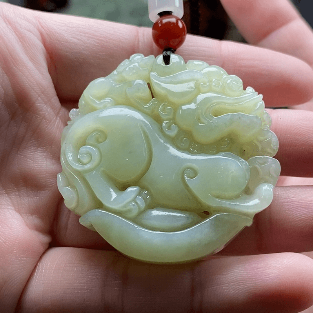 【闪购商品】和田玉（黄玉）颈饰福利未镶嵌