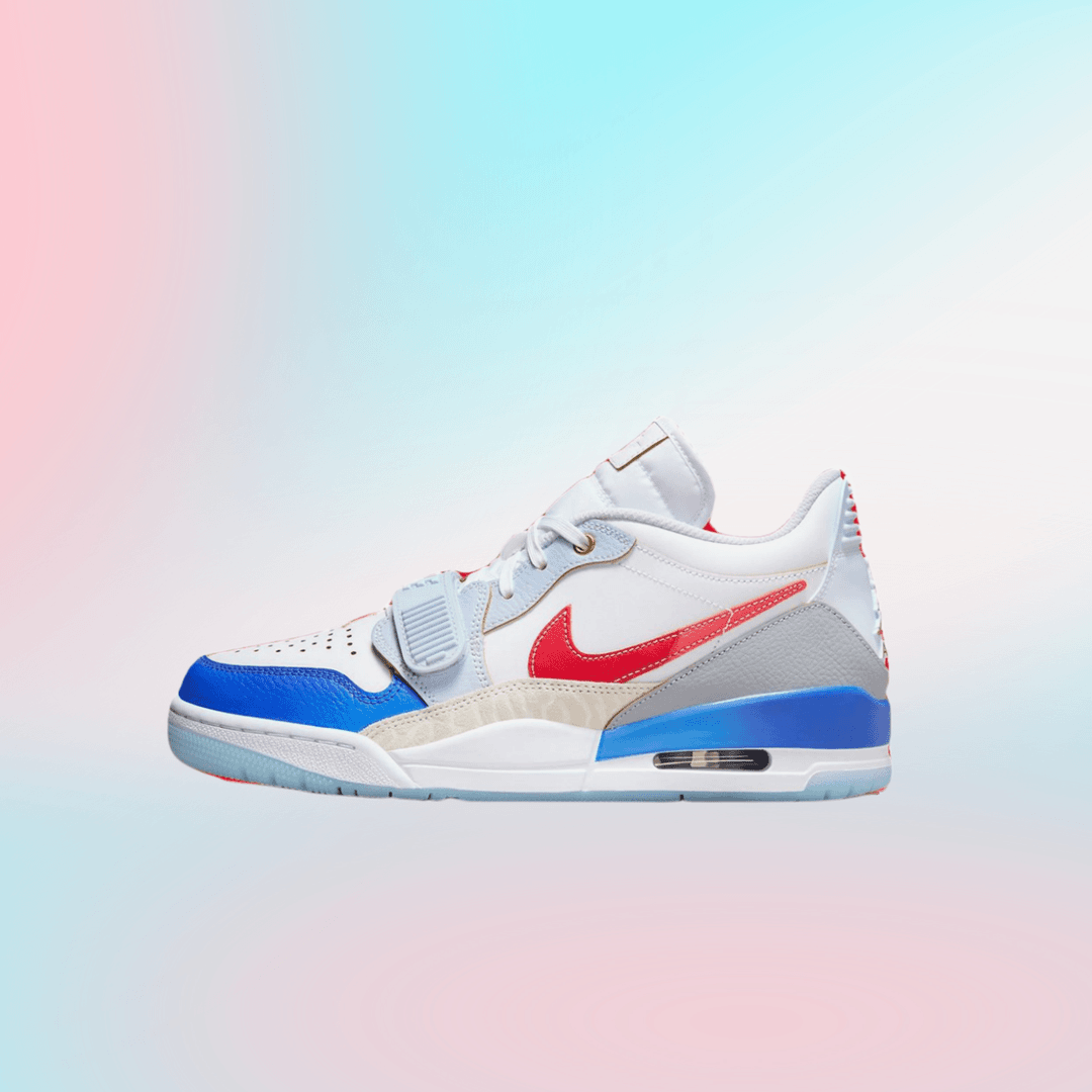 NIKE/耐克Air Jordan 312白蓝红Low低帮 Nike男鞋 Jordan男鞋休闲