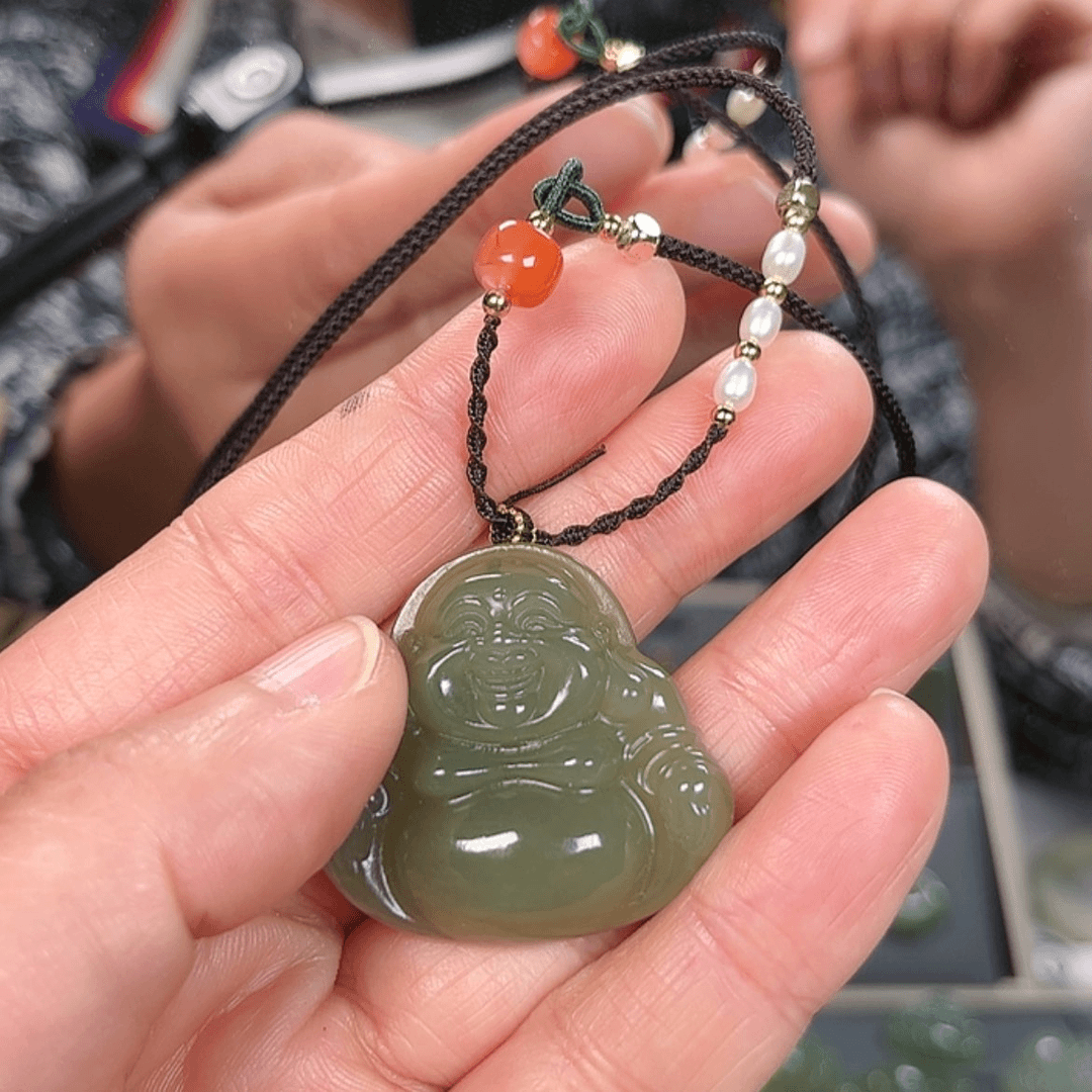 【闪购商品】和田玉吊坠(赠链)未镶嵌