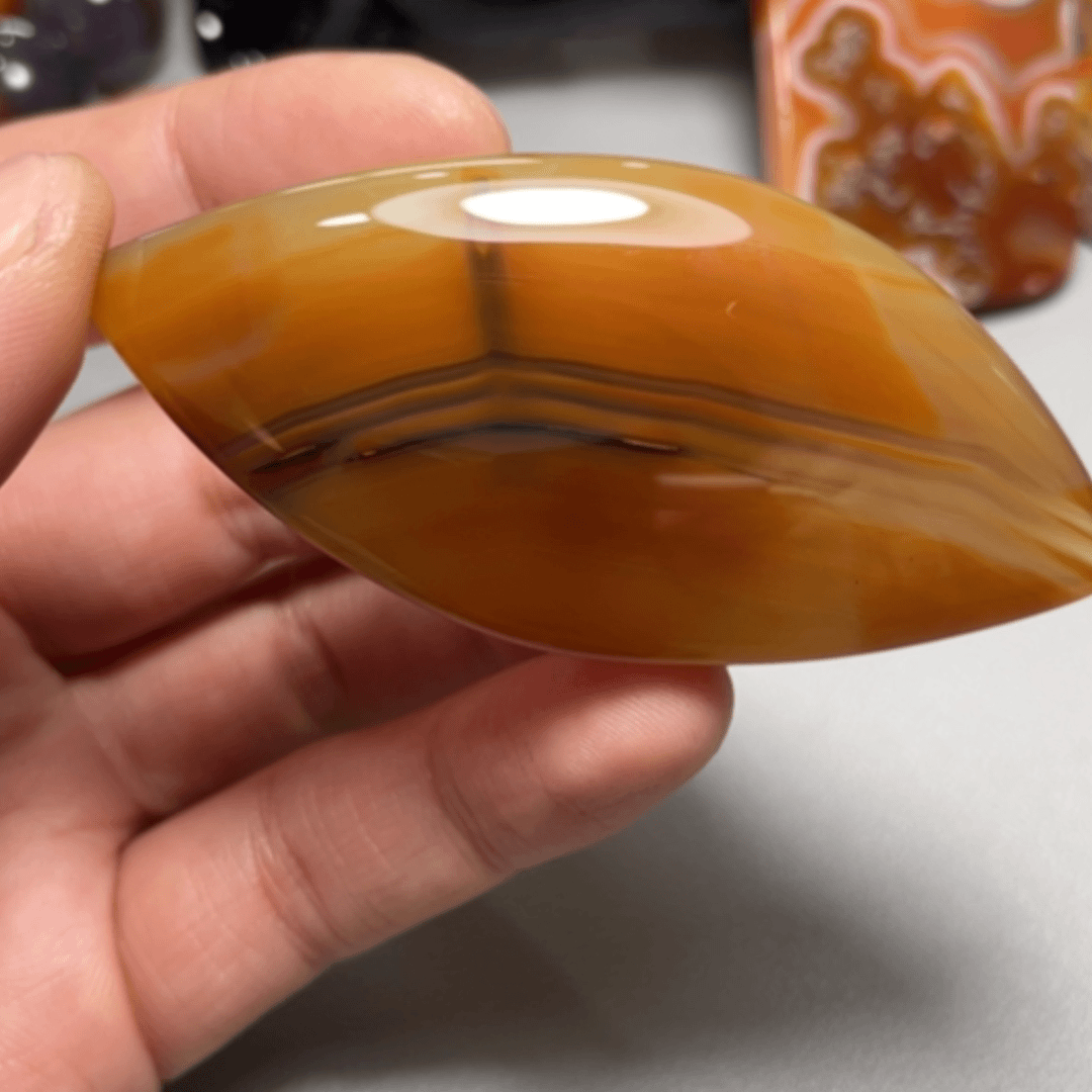 【闪购商品】玛瑙/玉髓吊坠(不含链)未镶嵌红**梦