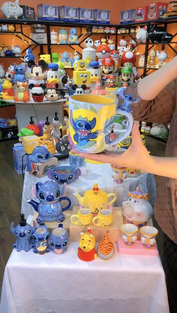 【闪购商品】陶瓷1夏威夷风联名史迪仔