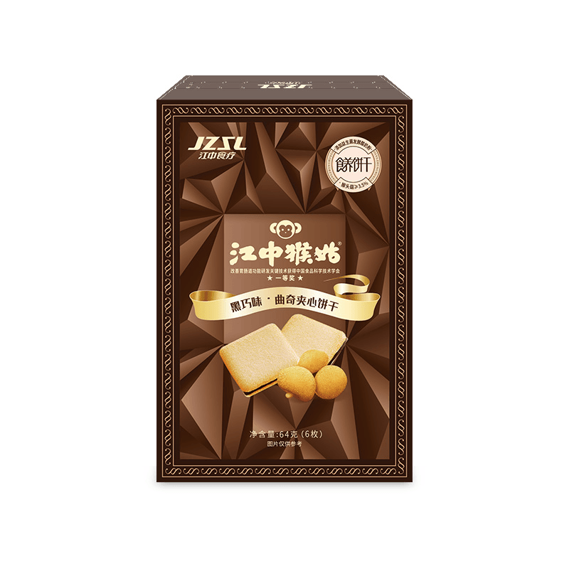 64g黑巧味饼干