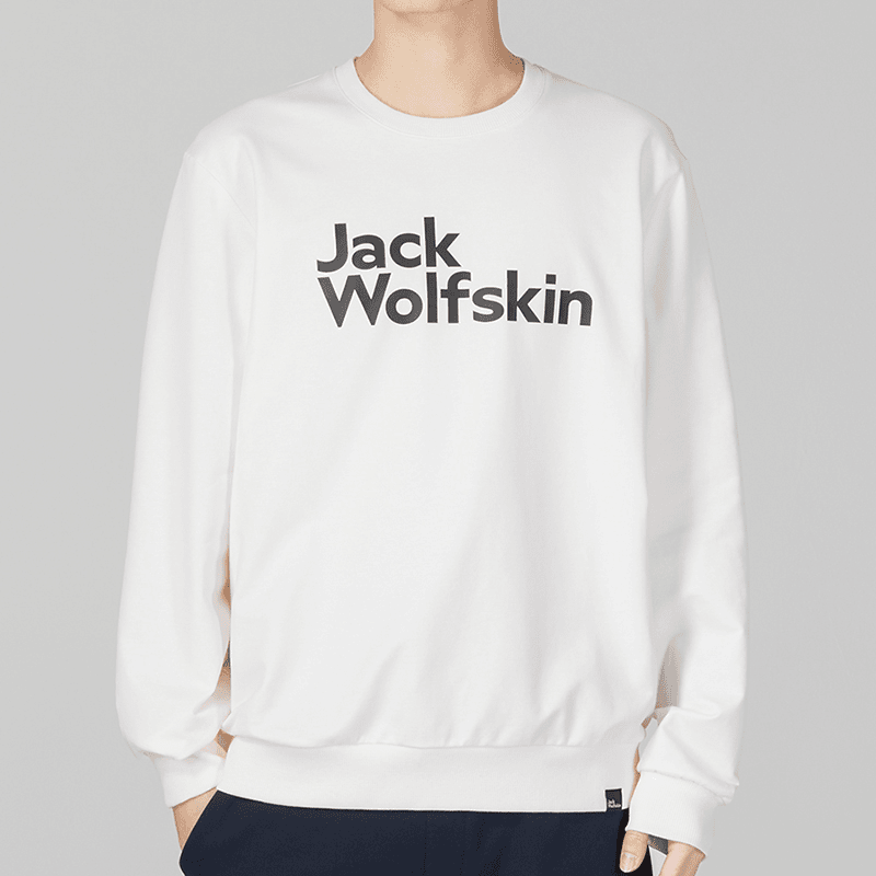 JackWolfskin狼爪卫衣男冬季新款运动休闲保暖套头衫5720014-5152