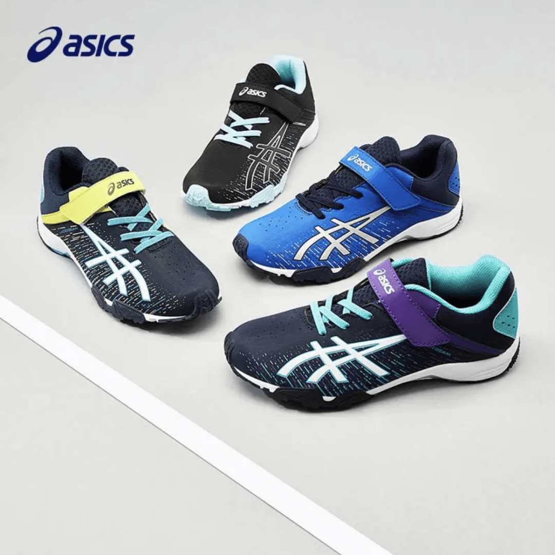 Asics亚瑟士男女儿童运动鞋耐磨减震跑步足球鞋1154A138