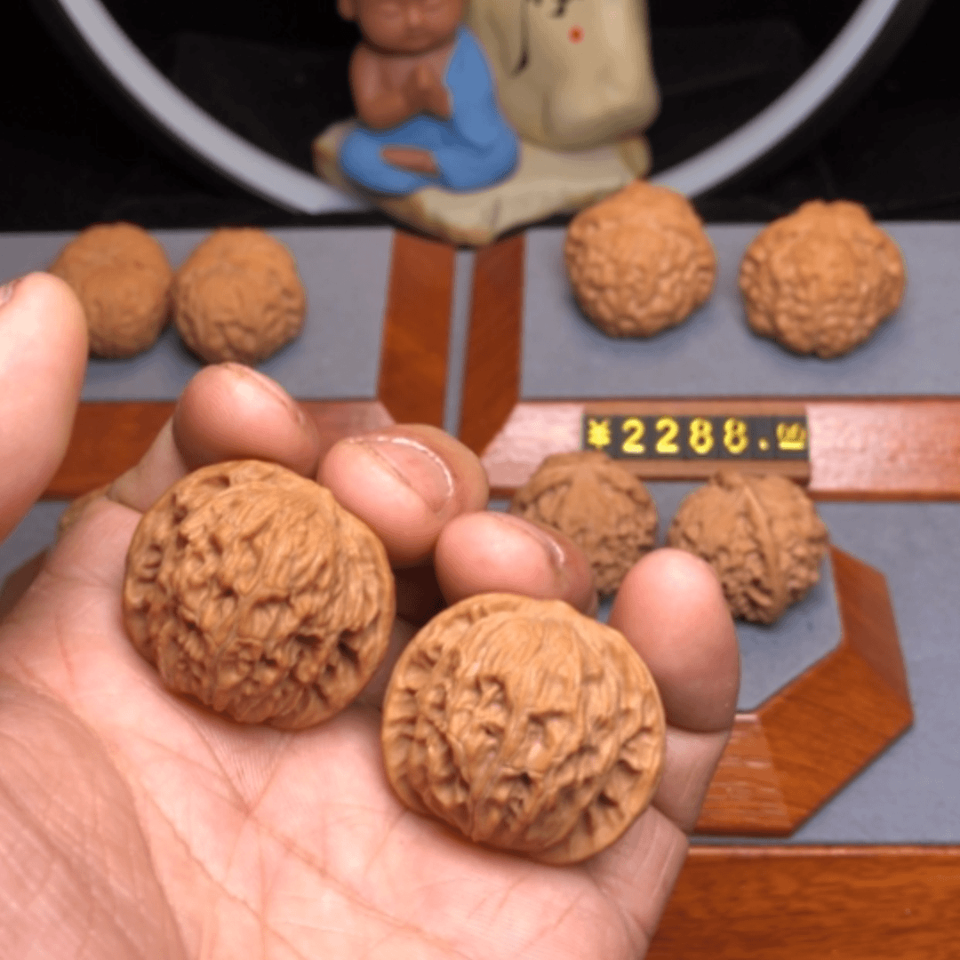 【闪购商品】文玩核桃把件一****?