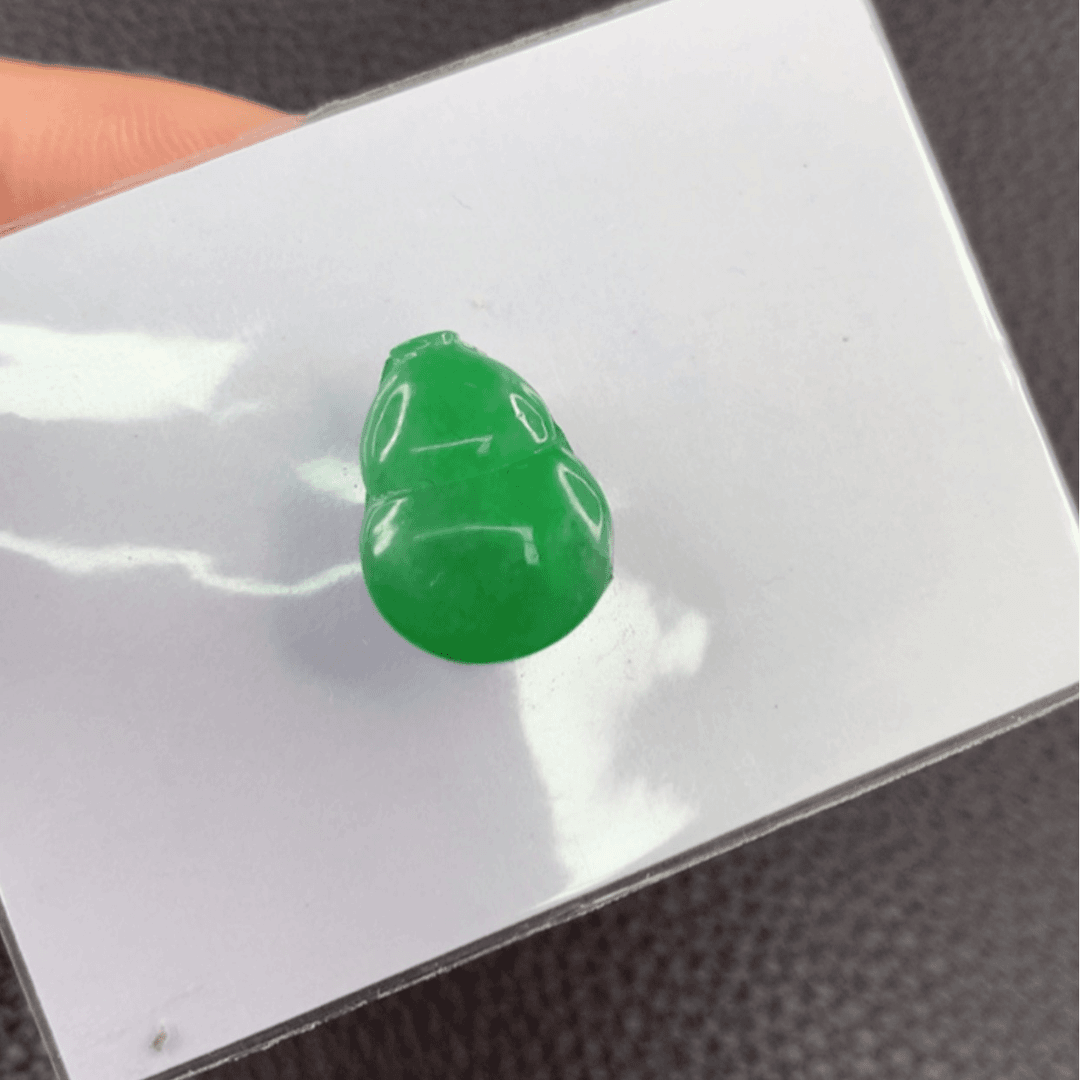 【闪购商品】定制翡翠未镶嵌H***铃