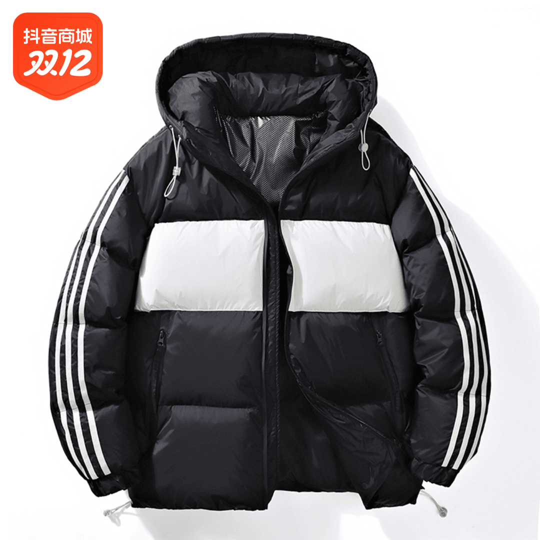 森馬集团旗下GSON男士棉服2023冬季新款加厚棉袄子连帽青少年棉衣