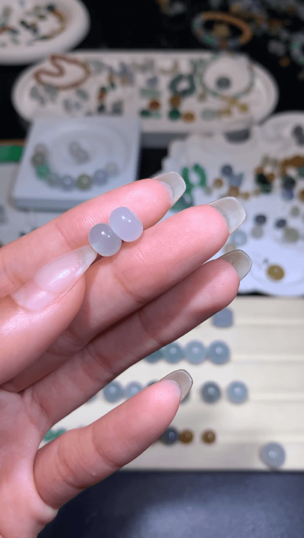 【闪购商品】定制翡翠未镶嵌然*珠子  48+10