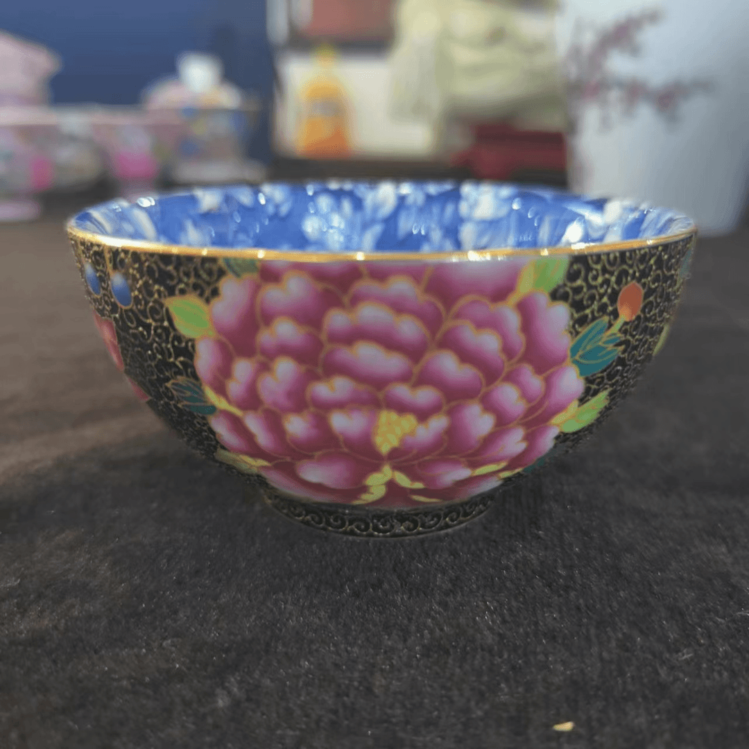 FF06/不带盒景德镇陶瓷珐琅彩内外绘主人杯