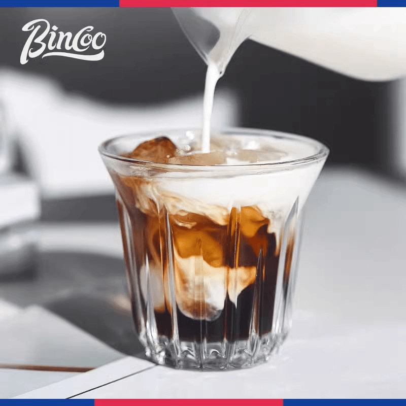 Bincoo多色美式星球咖啡专用杯意式浓缩咖啡玻璃杯设计师款简约
