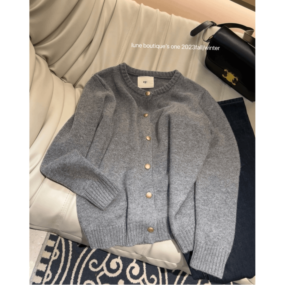 @高品质出！纯色简约宽松休闲慵懒风毛衣  D3367