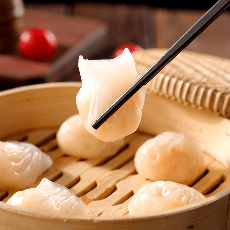 水晶虾饺