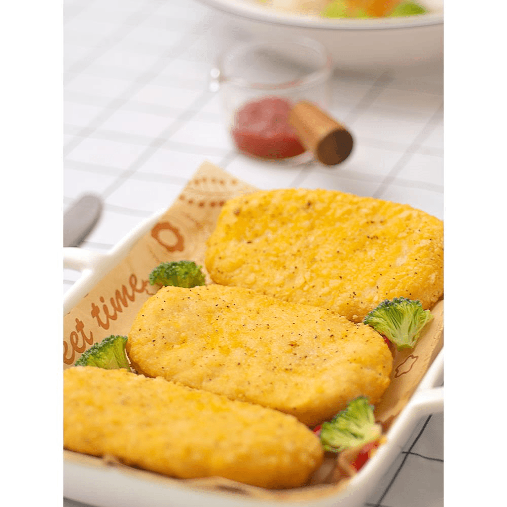 爆浆鸡排芝士夹心鸡肉排0芝士拉丝速冻食品半成品小吃组合笋0g