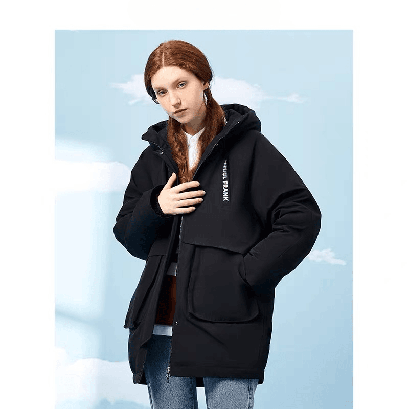 品牌订单断码清仓！女士羽绒服保暖休闲连帽潮流时尚4999