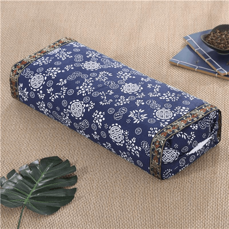 厂家花椒籽荞麦壳艾草枕头宫廷枕头帝王枕两用高低可调节枕头枕套