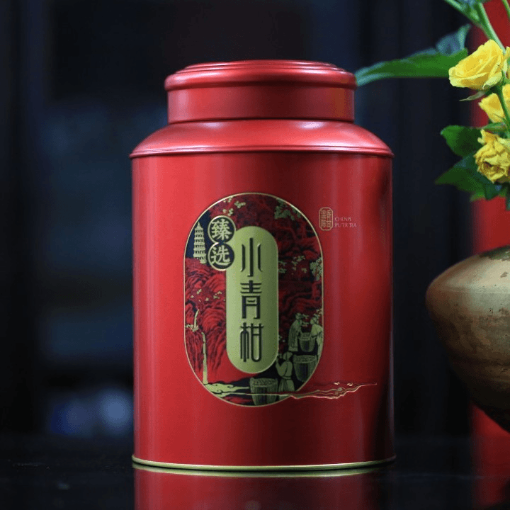 【小青柑】普洱茶熟茶、梅江小青柑云南醉流霞普洱茶250g