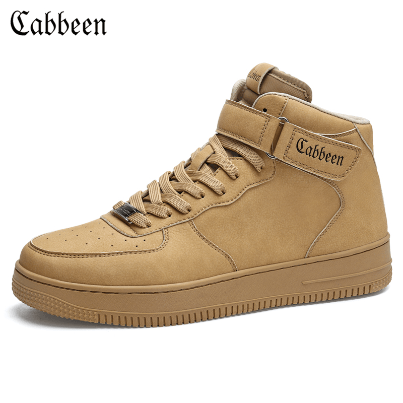 Cabbeen/卡宾潮流男鞋2023年新款时尚街头风高帮板鞋