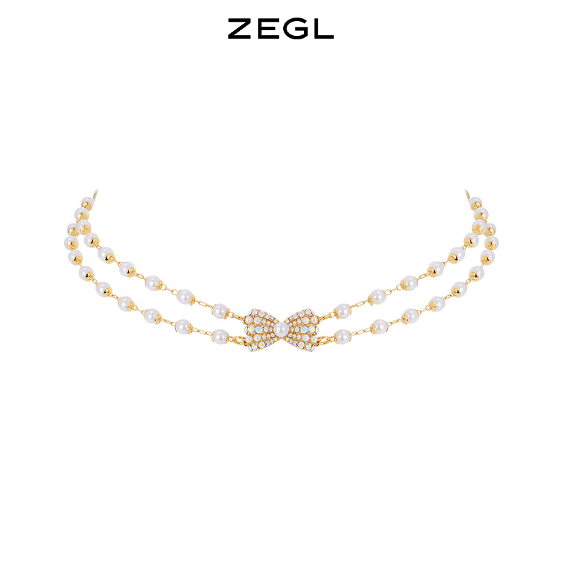 ZEGL【福袋】时尚蝴蝶结项链