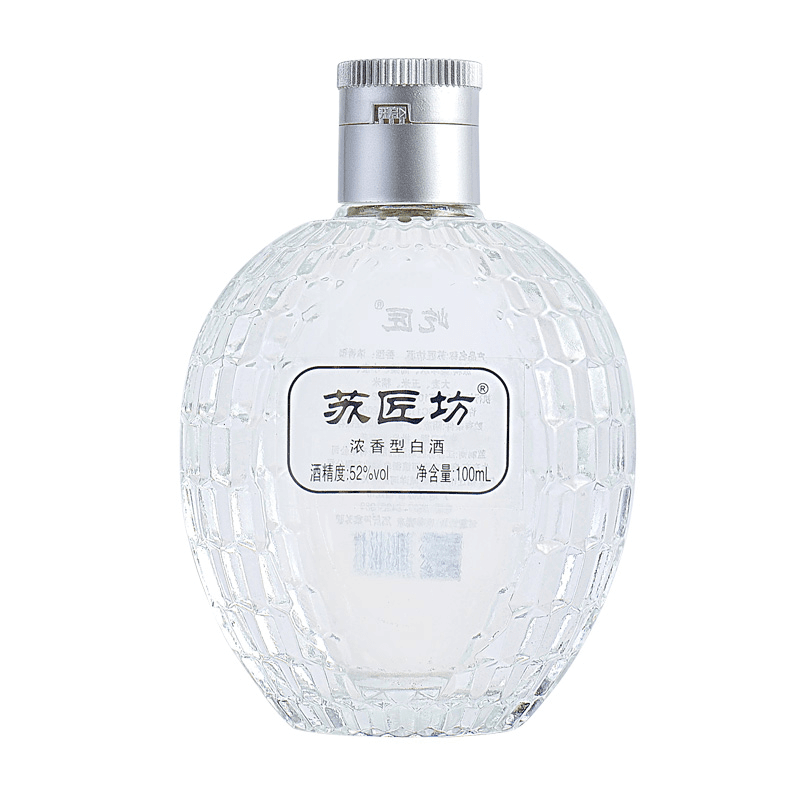 屹匠【不接受中差评破损包赔】苏匠坊小酒浓香【单瓶试饮】52度100ml