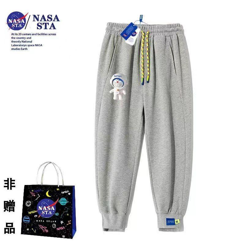 【新尧星选】NASA官方联名情侣卫裤2022年夏季长裤束脚运动潮牌宽