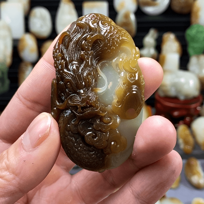 【闪购商品】和田玉颈饰未镶嵌M***马