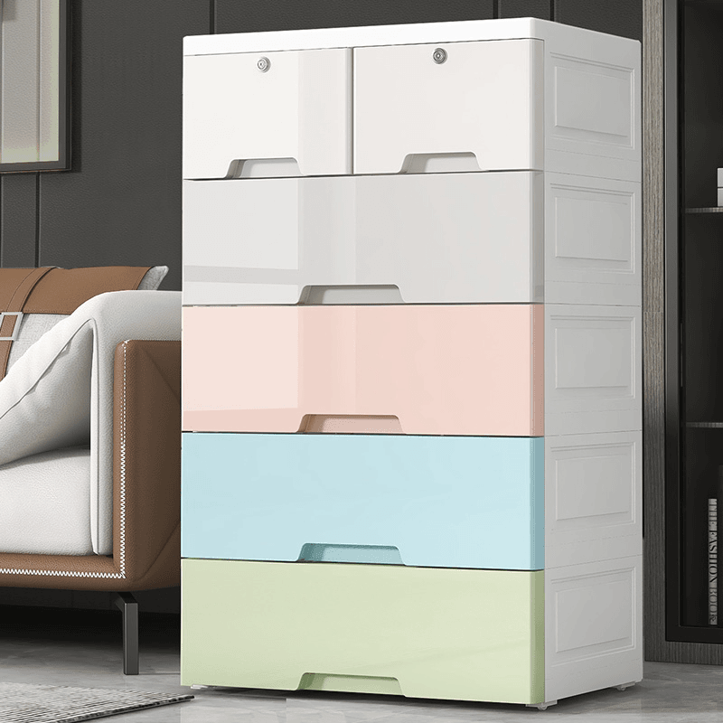 特大收纳柜子抽屉式宝宝衣柜家用零食置物柜婴儿童衣服塑料储物柜