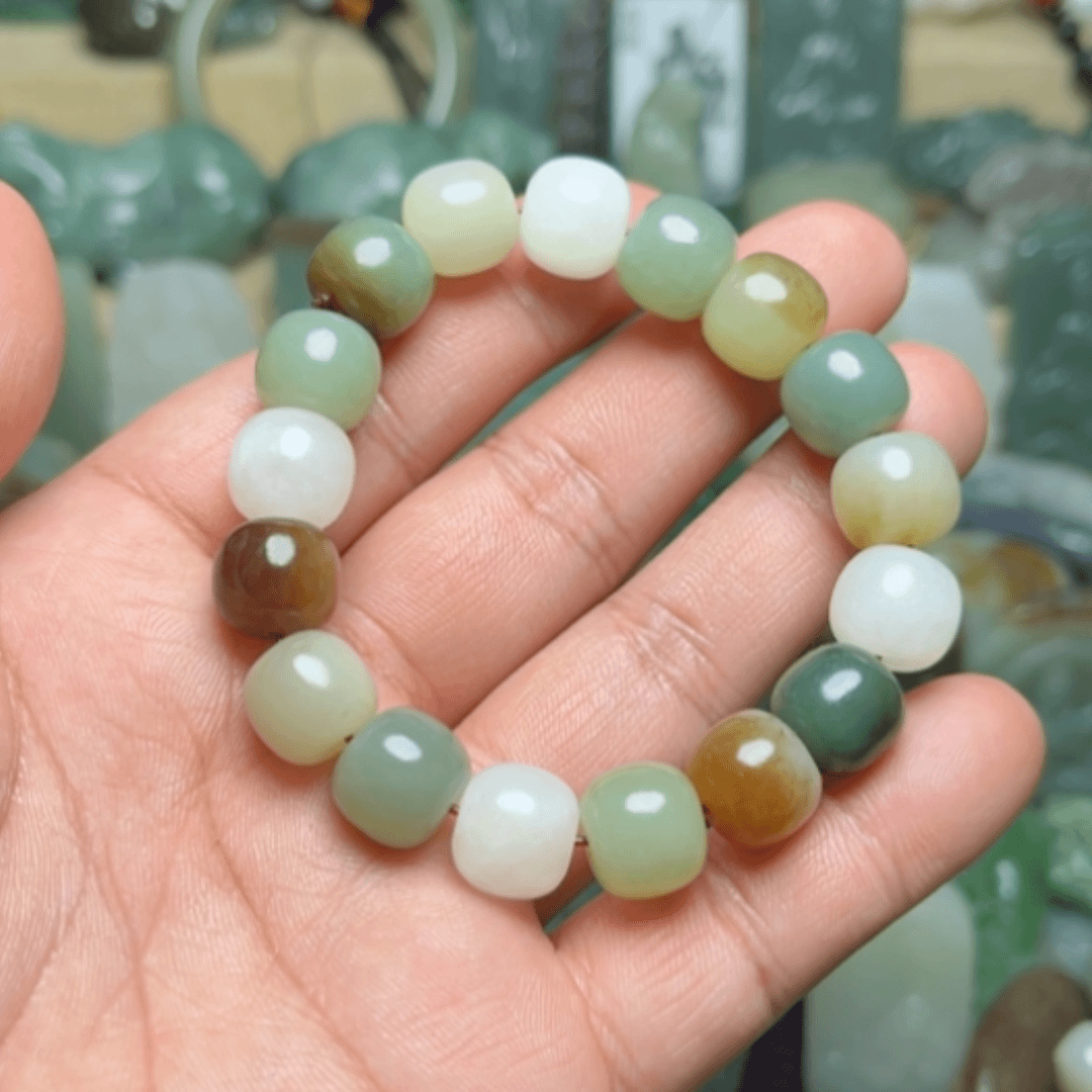 【闪购商品】和田玉颈饰未镶嵌直径12