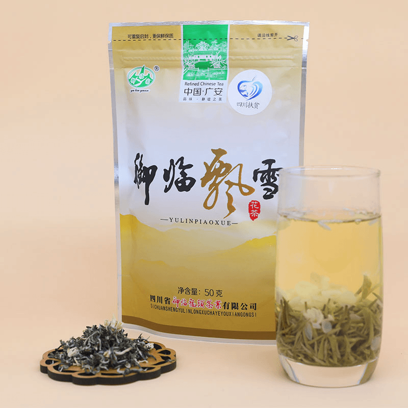 高山茉莉花茶50g*2袋御临飘雪新鲜茶叶干净花香绿茶香型