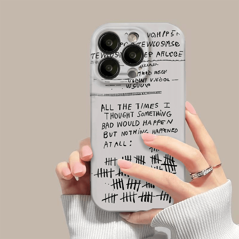 艺术人生记录苹果iPhone15pro小众14promax简约13手机壳11xr简约