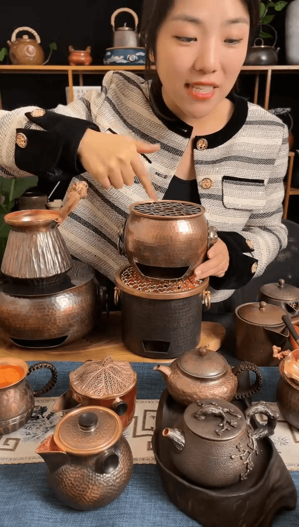 【闪购商品】红贵宝炉子+罐+杯