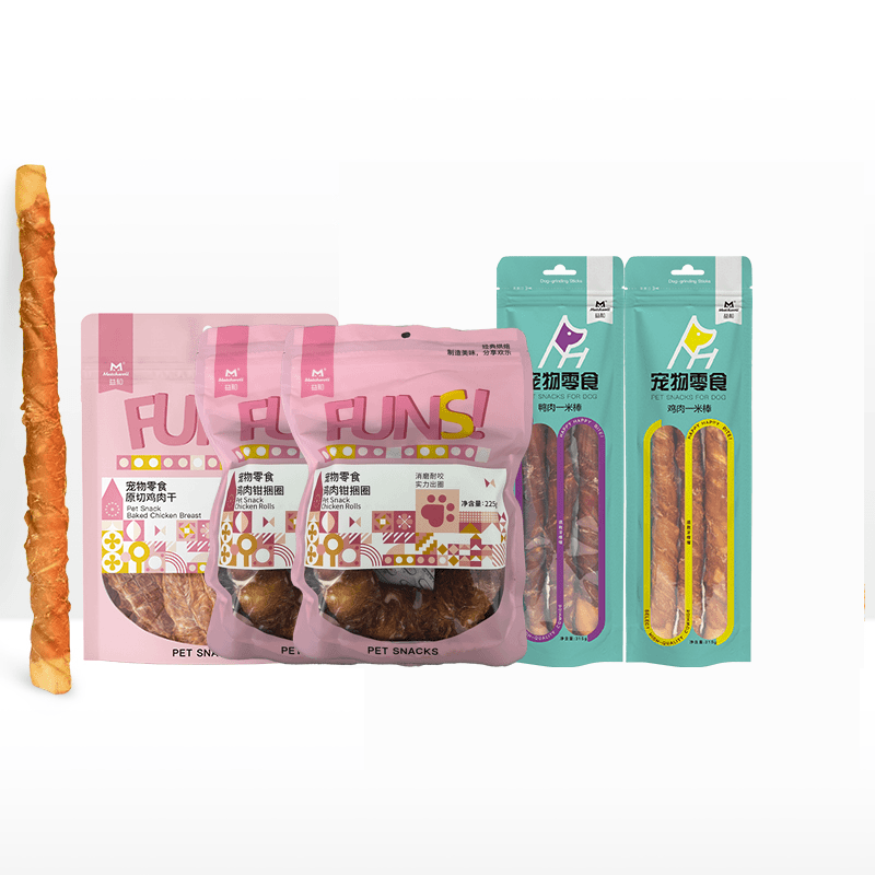 【啃完睡大觉】益和狗狗磨牙棒一米棒80cm磨牙棒磨牙圈原切肉干