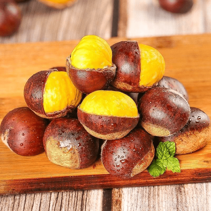 【阿昊】新鲜生板栗丹东当季大粒板栗毛栗子香糯甜油栗仁迁西板栗包