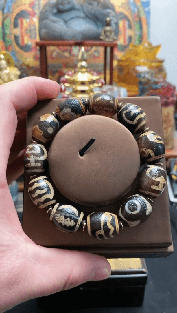 【闪购商品】玛瑙/玉髓手串未镶嵌奇门药香  多样性发货