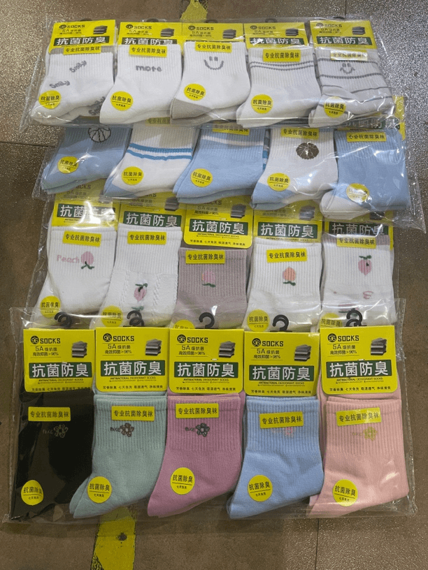 高品质成人防臭袜 发10双
