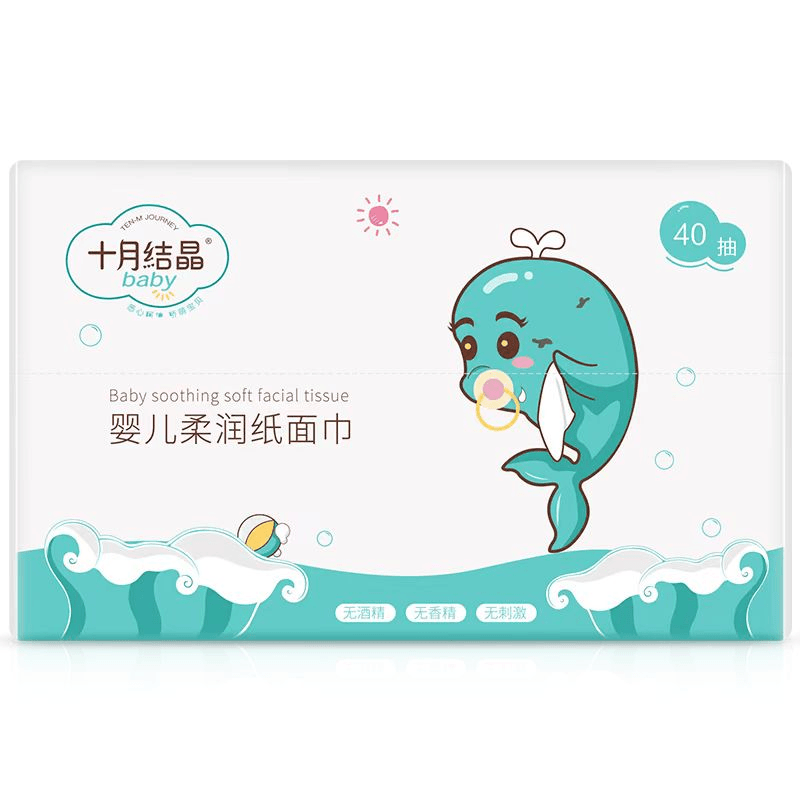 婴儿柔润纸面巾