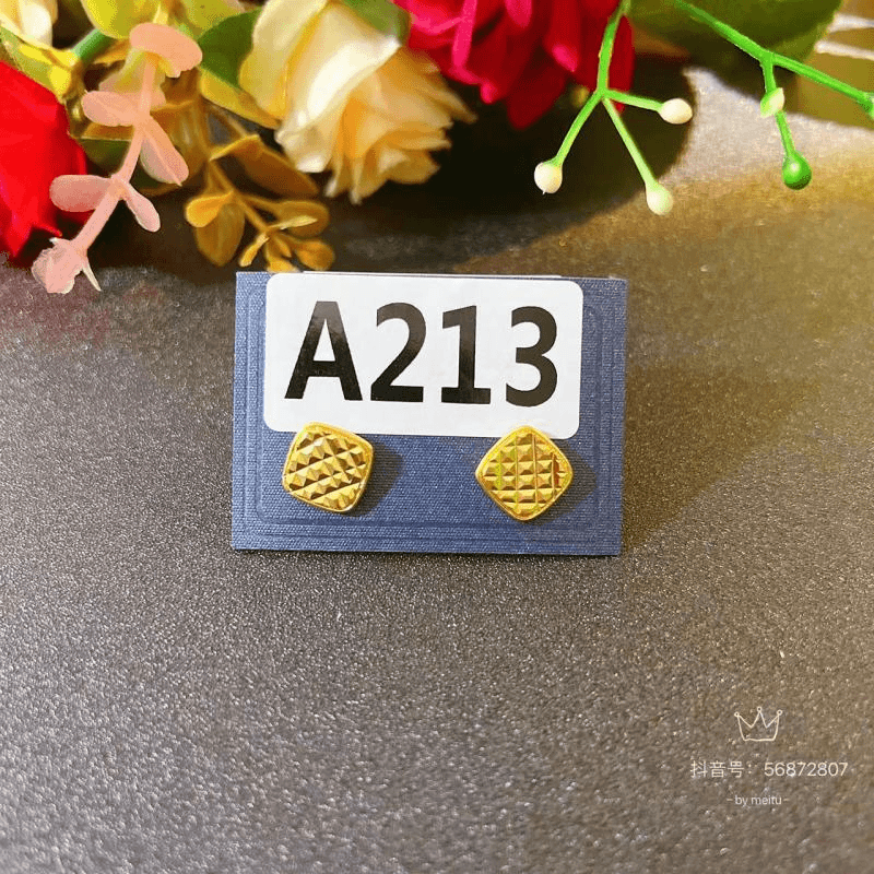 合金耳饰 时尚轻奢A213耳钉