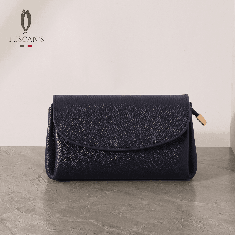 TUSCAN'S经典气质斜挎包包女士百搭真皮单肩手提包精致零钱包女