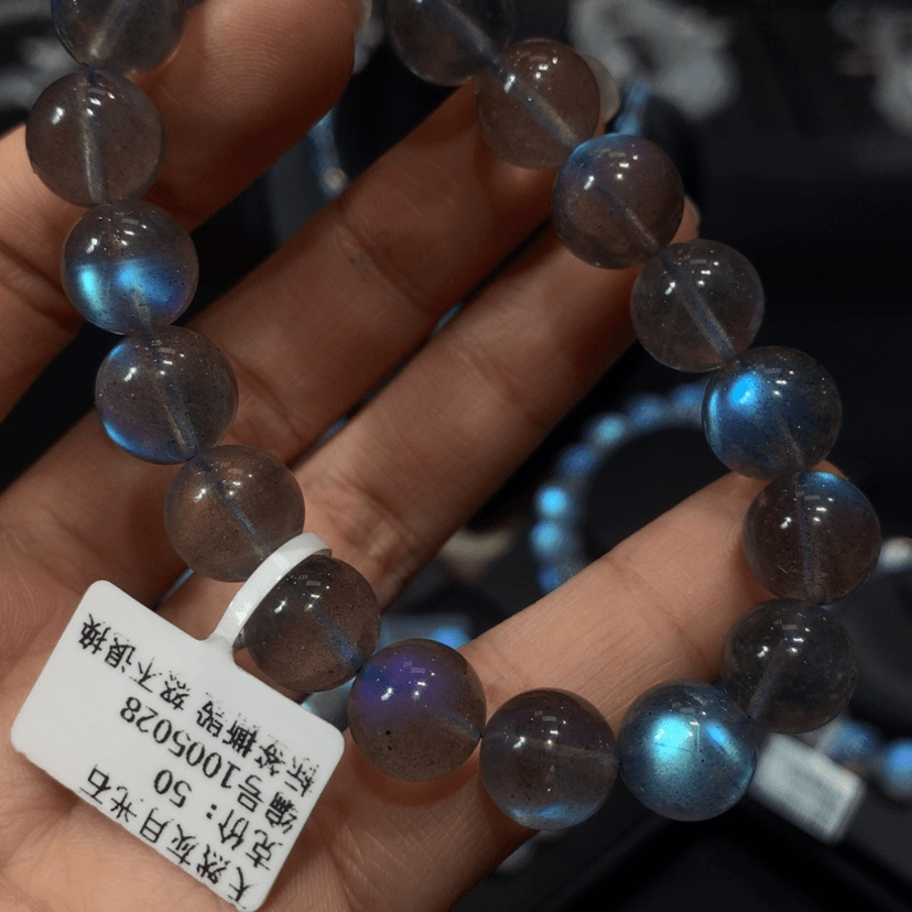 【闪购商品】拉长石手链未镶嵌11