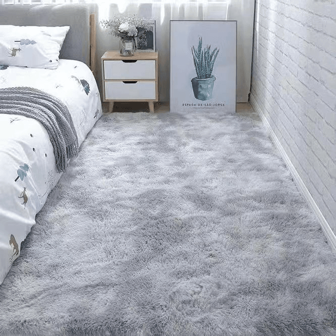 地毯卧室客厅床边飘窗满铺大面积加厚毛毯家用少女房间地垫可水洗