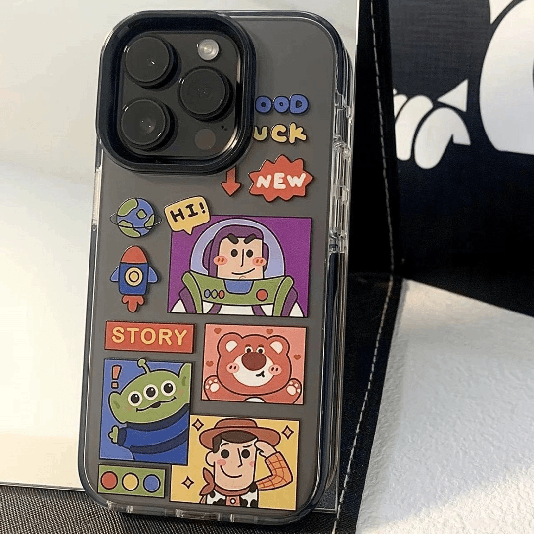 玩具总动员苹果14promax手机壳iPhone13手机壳12全包11卡通xr软8p