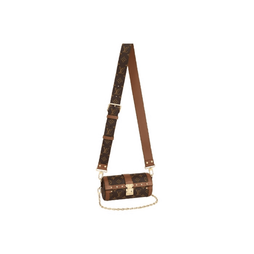 全新未使用 LouisVuitton/路易威登 巴比龙老花时尚女士单肩包