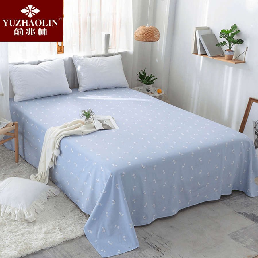 【单床单】小清新全棉床单单件100纯棉单人学生宿舍双人儿童被单