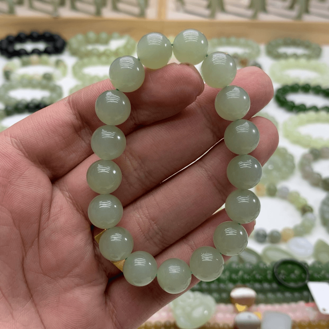 【闪购商品】和田玉手串未镶嵌李****?