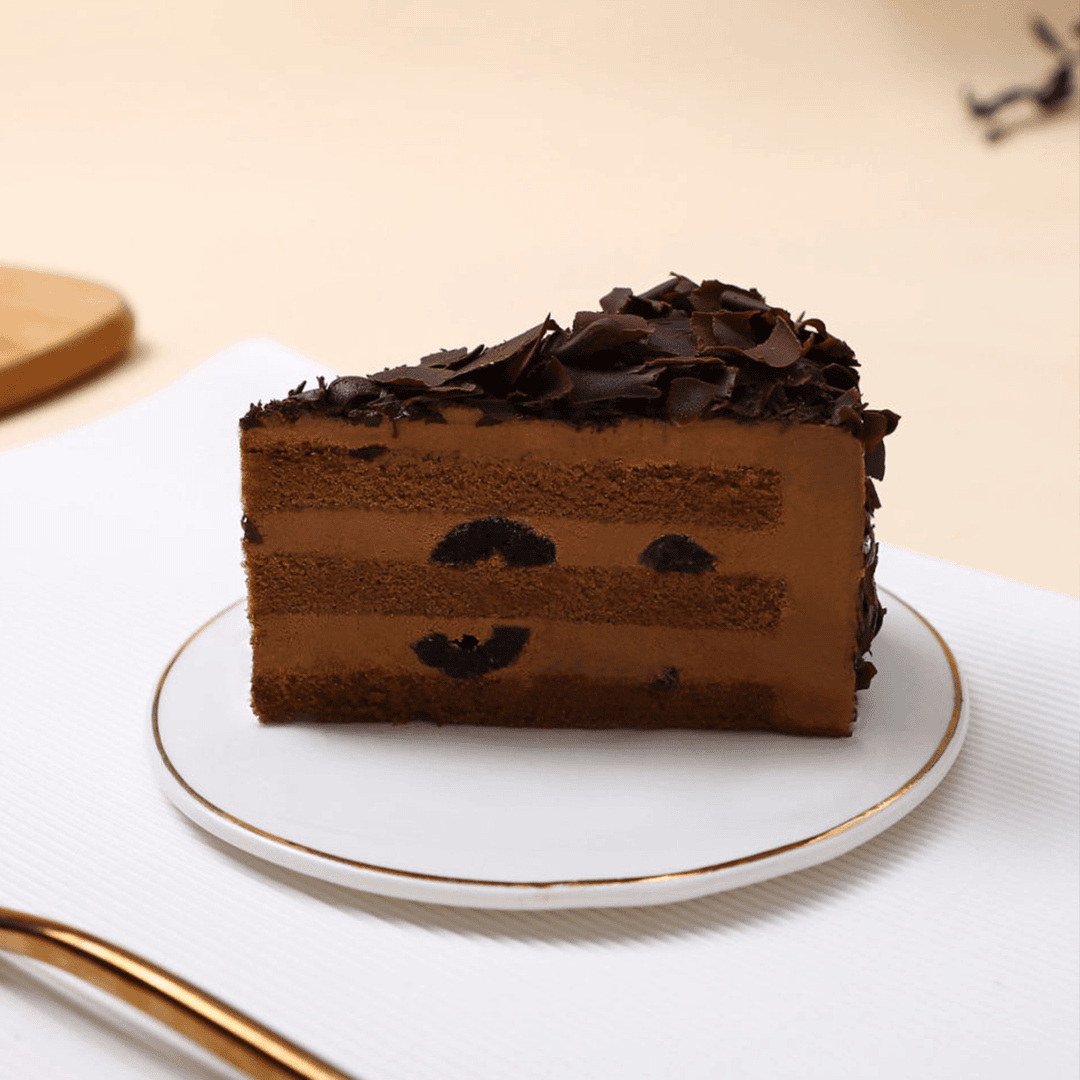 香浓巧克力黑森林蛋糕动物奶油0反式脂肪酸甄选美味下午茶甜品