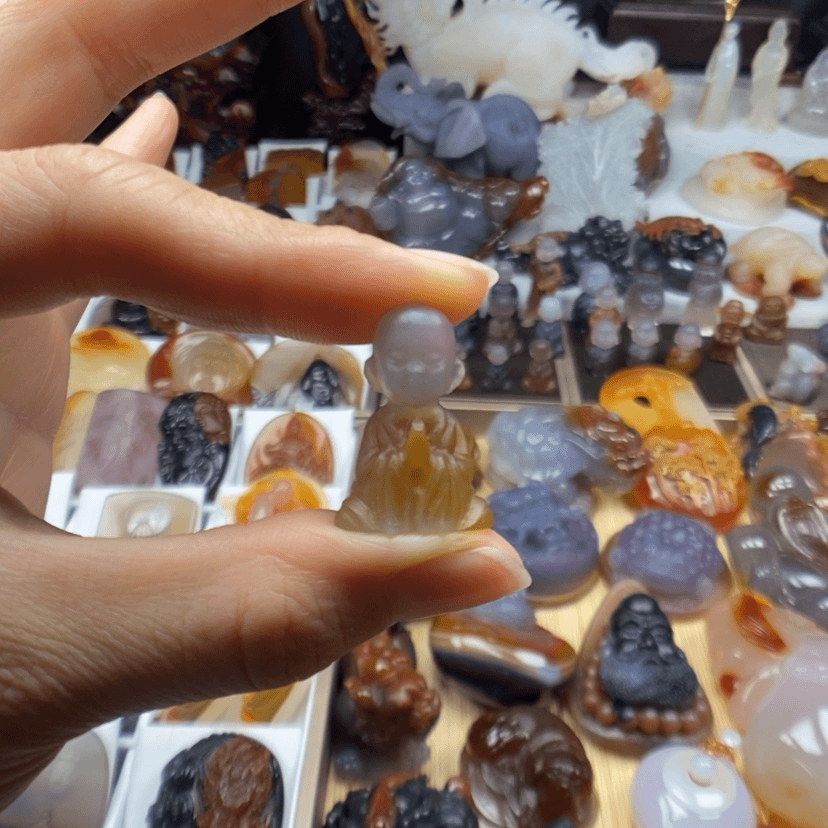 【闪购商品】玛瑙/玉髓颈饰未镶嵌