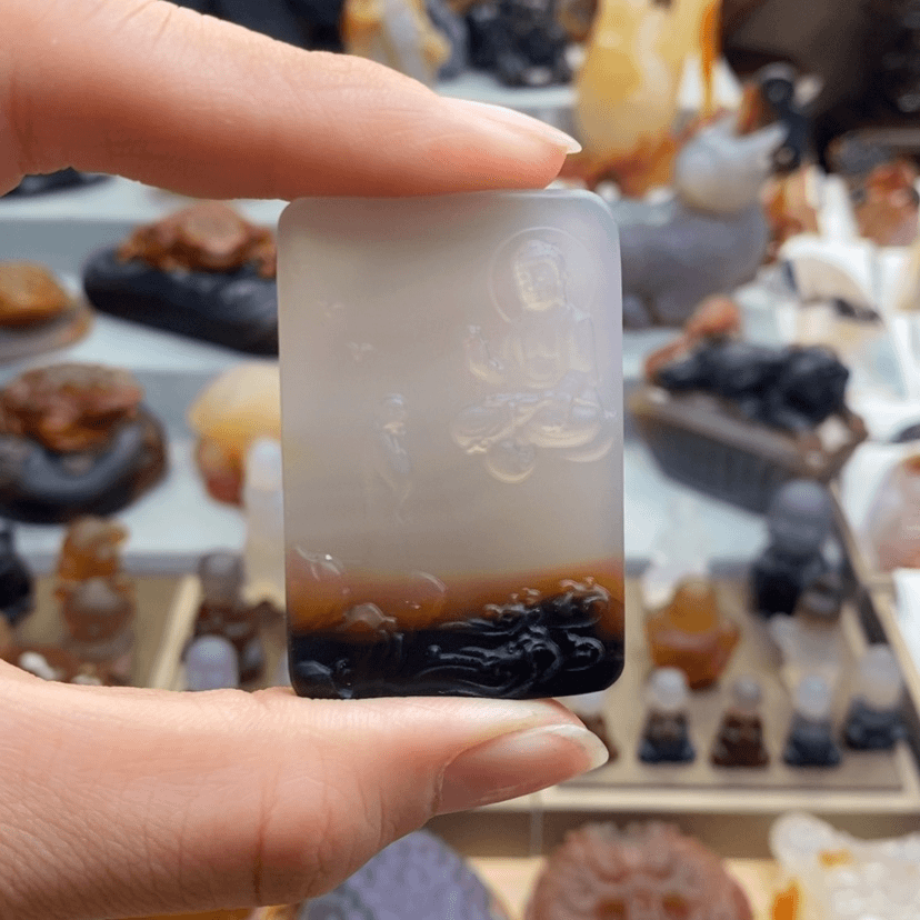 【闪购商品】玛瑙/玉髓颈饰未镶嵌
